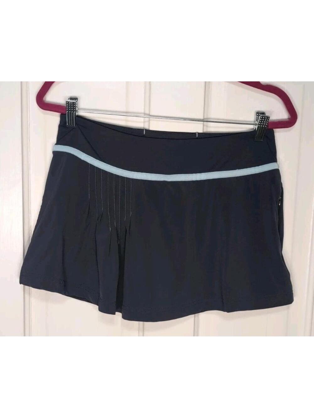 Title Nine Gray Athletic Skort Tennis Skirt Pocket Women’s S Pickleball (1364) - Picture 1 of 7